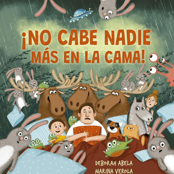 ¡No cabe nadie más en la cama!