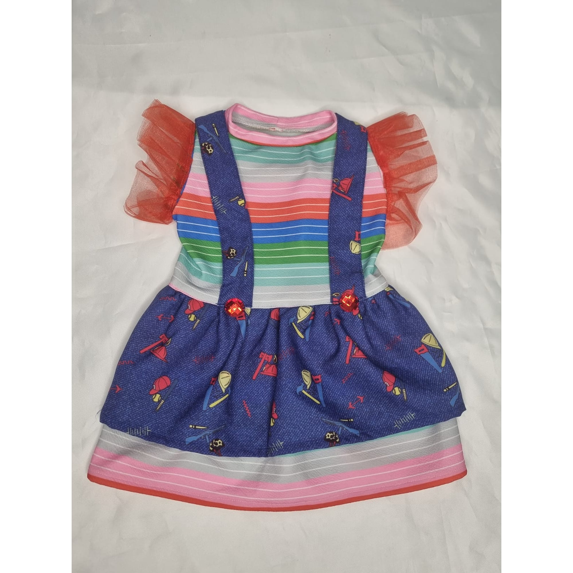 Vestido mascota halloween 2 talla L