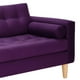 thumbnail image 4 of Sofa Retro 2c Felpa 05 Morado, 4 of 6