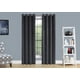 thumbnail image 2 of Panel de cortina Monarch Specialties Room Darkening Velvet 84H, 2 of 6