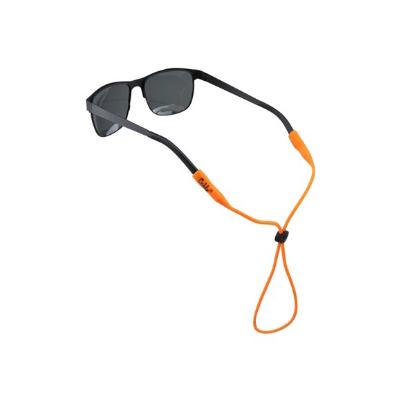 Cable de retención de gafas de silicona, resistente al agua, 40 cm, color naranja