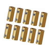 Magideal - Kit De Tuercas De Conector De Alambre De 10X Terminales De Latón De 6 Awg Terminal De Conexión Rápida Para Automóviles Industriales Electrodomésticos 80A Ronda