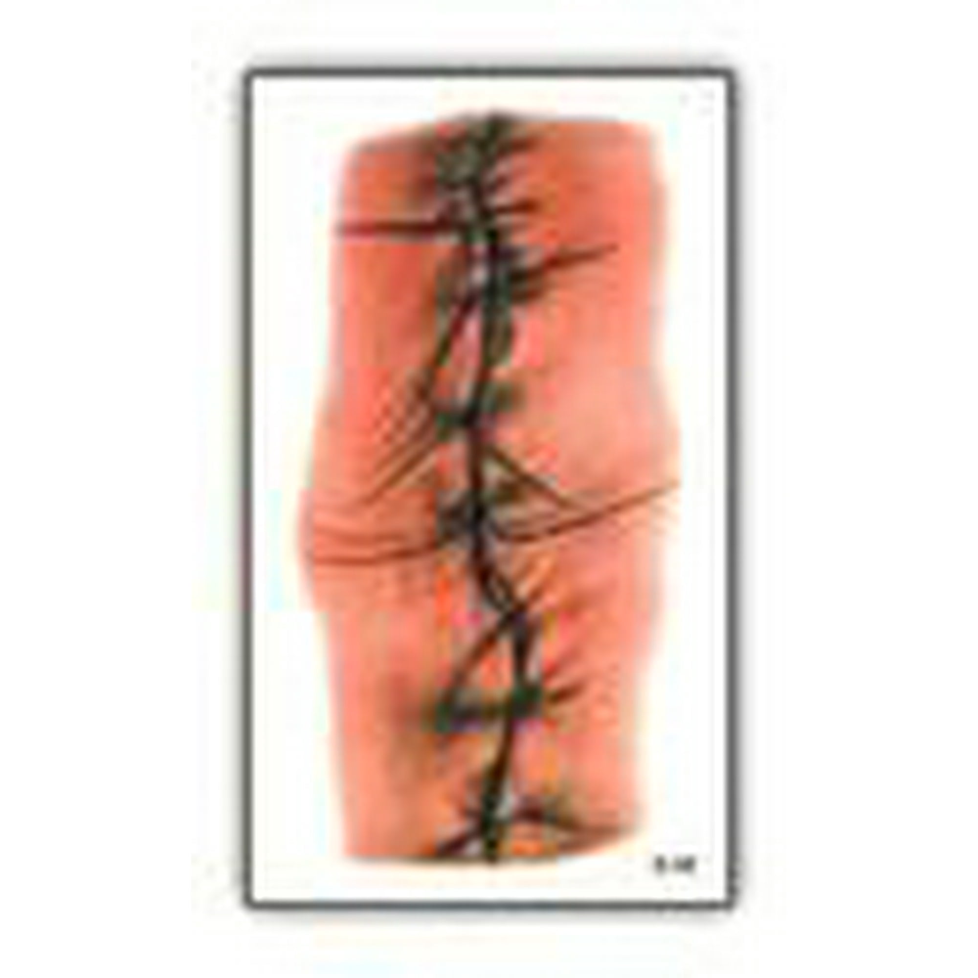 Nonstop - Tatuaje Temporal Halloween Cosplay Disfraz - Herida - 2d