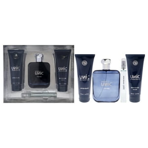 New Brand - Unic By Para Hombres: Set De Regalo Con Spray Edt, Gel De Ducha Y Después Del Afeitado