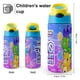 thumbnail image 2 of Los Osos Cariñosos Botella de Agua con Tapa Pop Top de Un Toque, Acero Inoxidable, a Prueba de Fugas, para Deportes, Botella Infantil azul 12 oz, 2 of 6