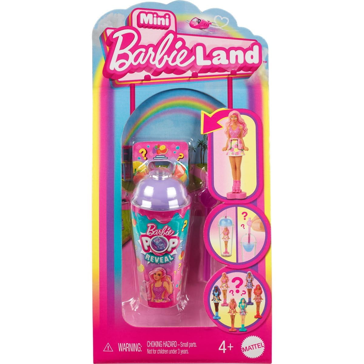 Funda Para Minimuñecas Mattel Barbieland Pop Reveal X10
