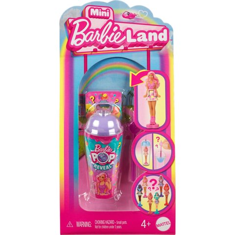 Funda Para Minimuñecas Mattel Barbieland Pop Reveal X10
