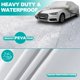 thumbnail image 5 of Funda para Coche Favoto Sedan Impermeable 470x178x150 cm Plateada, 5 of 9