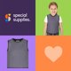 thumbnail image 5 of Chaleco de compresión sensorial Special Supplies Deep Pressure Grey, 5 of 8