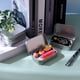 thumbnail image 5 of Latas con bisagras Tamicy de metal rectangulares plateadas, paquete de 40 unidades, 95 x 62 x 20 mm, 5 of 8