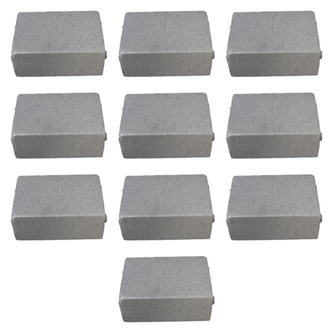 Ioensy - 10X Bloques De Limpieza Para Parrillas Limpiador De Parrillas Reutilizable De Alta Resistencia De Alto Rendimiento