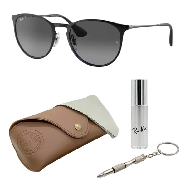 Ray-Ban RB3539 Kit de Anteojos de Sol Negro/Gris