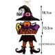 thumbnail image 1 of 1pc, Spooky Halloween Party Decorations - Pumpkin Bat Door Hanging, Ghost Festival Scene Layout, and Hanging Pendant Decorations, 1 of 5