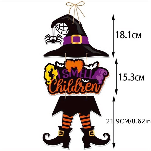 1pc, Spooky Halloween Party Decorations - Pumpkin Bat Door Hanging, Ghost Festival Scene Layout, and Hanging Pendant Decorations