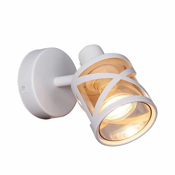 Foco Sobr. 1 Luz Gu10 Cali Blanco Mate S/Amp