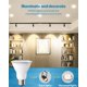 thumbnail image 2 of Bombilla LED Sunco PAR20 de 7 W (equivalente a 50 W), 2700 K, E26, paquete de 6, 2 of 7