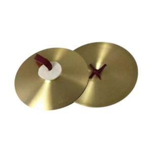 Magideal - 2X Cmrash Cymbals Instrumento Musical Tambal De Platillo Para Practicar Aleación Tradicional De Platillos De Mano Para Profesionales De Principiantes 14 Pulgadas