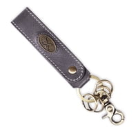 Gino Rodinis - Llavero Cuero Hombre Ll112 Gris