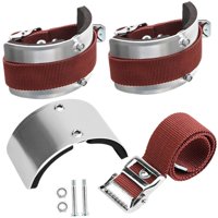 Magideal - Kit De 2 Correas Para Patas Para Zancos, Accesorios Para Zancos, Juego De Repuesto De Banda Para Patas De Fácil Instalación Para Enlucido Y Mejoras En