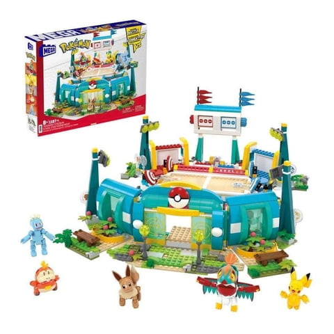 Juguete De Construcción Mega Pokémon Estadio De Entrenamiento