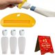 thumbnail image 1 of Kit adaptador recarga pasta dientes tubos viaje exprimidor conectores transferencia, 1 of 7