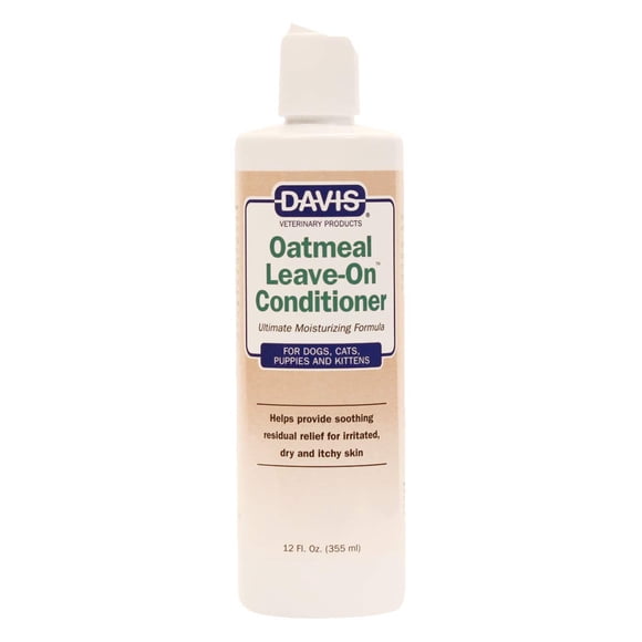 Acondicionador Davis Oatmeal Leave-On para perro y gato 355 ml DM112 12