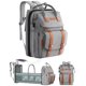 thumbnail image 1 of Mochila ISMGN Bolsa para Pañales Grande Multifuncional Gris, 1 of 7