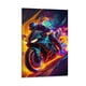 thumbnail image 1 of Moto Cuadro decorativo colgante - Arte de pared - Póster enmarcado - Decoración de pared - Regalos para familia, amigos y aficionados 40*60 cm, 1 of 6