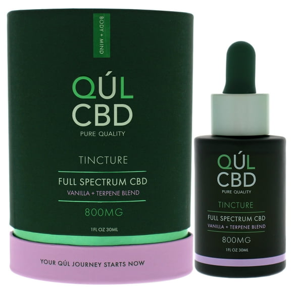 Tintura de CBD de Espectro Completo (800 Mg) - Vainilla