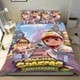 thumbnail image 1 of Subway Surfers Conjunto de sábanas temático, trío de piezas, cómodo y amigable con la piel, diseño único, regalo de decoración para el hogar para familiares, amigos y fans,135cm *200cm, 1 of 6