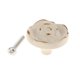 thumbnail image 4 of Armario de cajones Armario Armario Huellas de puertas Tirador Tirador 3 # Oro blanco, 4 of 5
