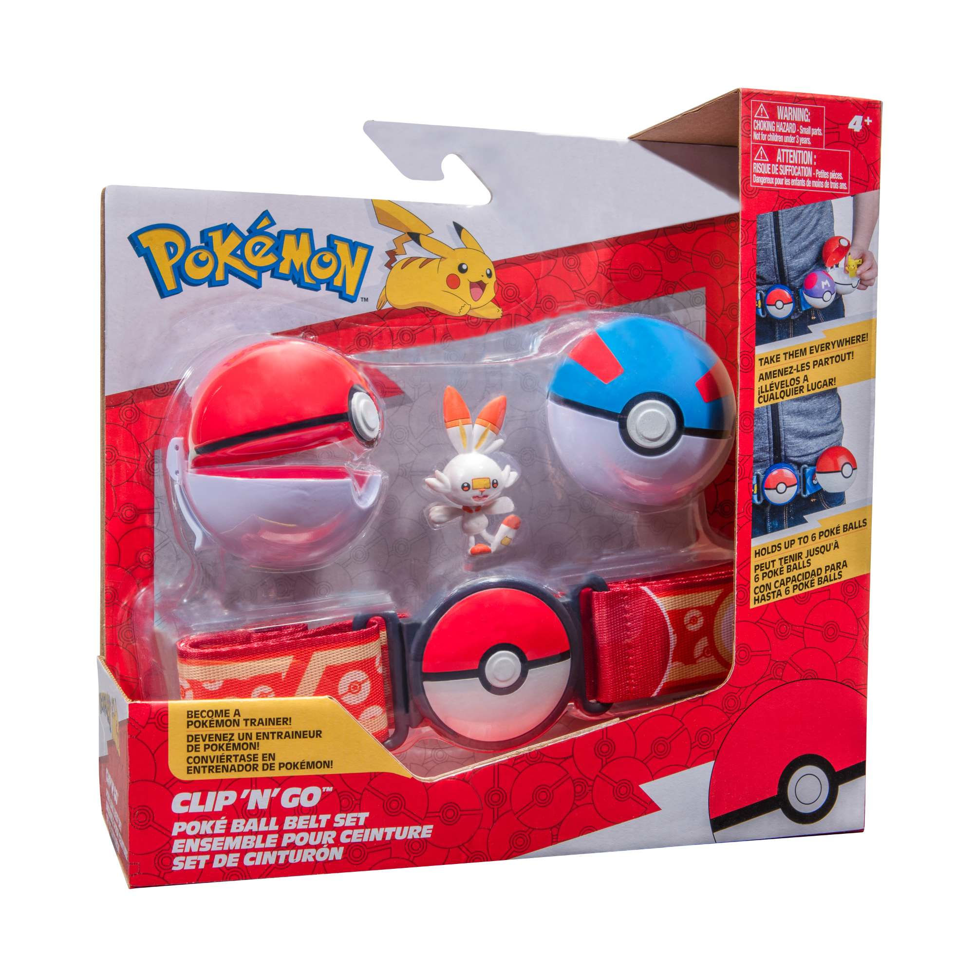 Cinturon Entrenador Pokemon + Figura Roleplay