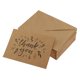 thumbnail image 3 of 20pcs Kraft Paper Gracias Las Tarjetas De Notas Con Sobres Para El Saludo De Navidad # 9, 3 of 3