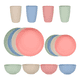 thumbnail image 1 of Juego de vajilla 16 piezas para hogar, platos y tazas #18, 1 of 3