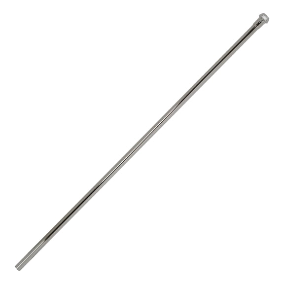 Tubo elevador para grifo Westbrass D120-05 de latón, 51 cm, níquel pulido