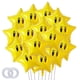 thumbnail image 1 of Globos de foil estrella dorada súper POFLWO de 24 piezas para decoración de fiesta, 1 of 7