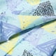 thumbnail image 2 of Sabana Zarina 1.5P Estampada Triangulos Turquesa, 2 of 3