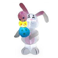 Magideal - Decoraciones Inflables De Pascua De 69 ""De Con , Conejo De Juguete, Soplado De Aire , Lindo Para Patio, Interior, Exterior,