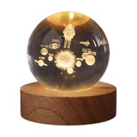 Magideal - Lámpara 3D, Lámpara , Iluminación Cálida, Luz , Lámpara De Moderna Usb Para , Dormitorio, Escritorio De , B B