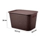 thumbnail image 2 of Canastilla Canasta Organizadora Multiusos Rattan 22 Litros Color Café, 2 of 3
