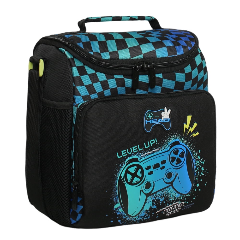 Lonchera Infantil Hombre Freeze Kids Chess Gamer Negro Head