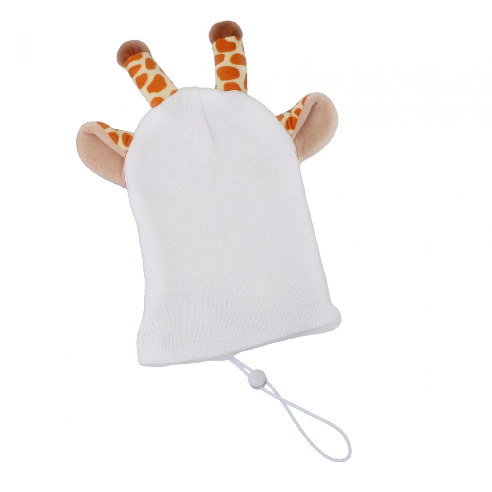 Magideal - Funda Protectora Para Casco De Esquí Y Nieve, Decoración Para Deportes Al Aire Libre, Gorro De Punto Cálido Y Encantador, Fundas Para Casco De Esquí Y Jirafa