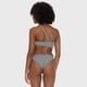 thumbnail image 3 of Bikini Mujer One Shoulder Print Líneas Negro Corona, 3 of 5