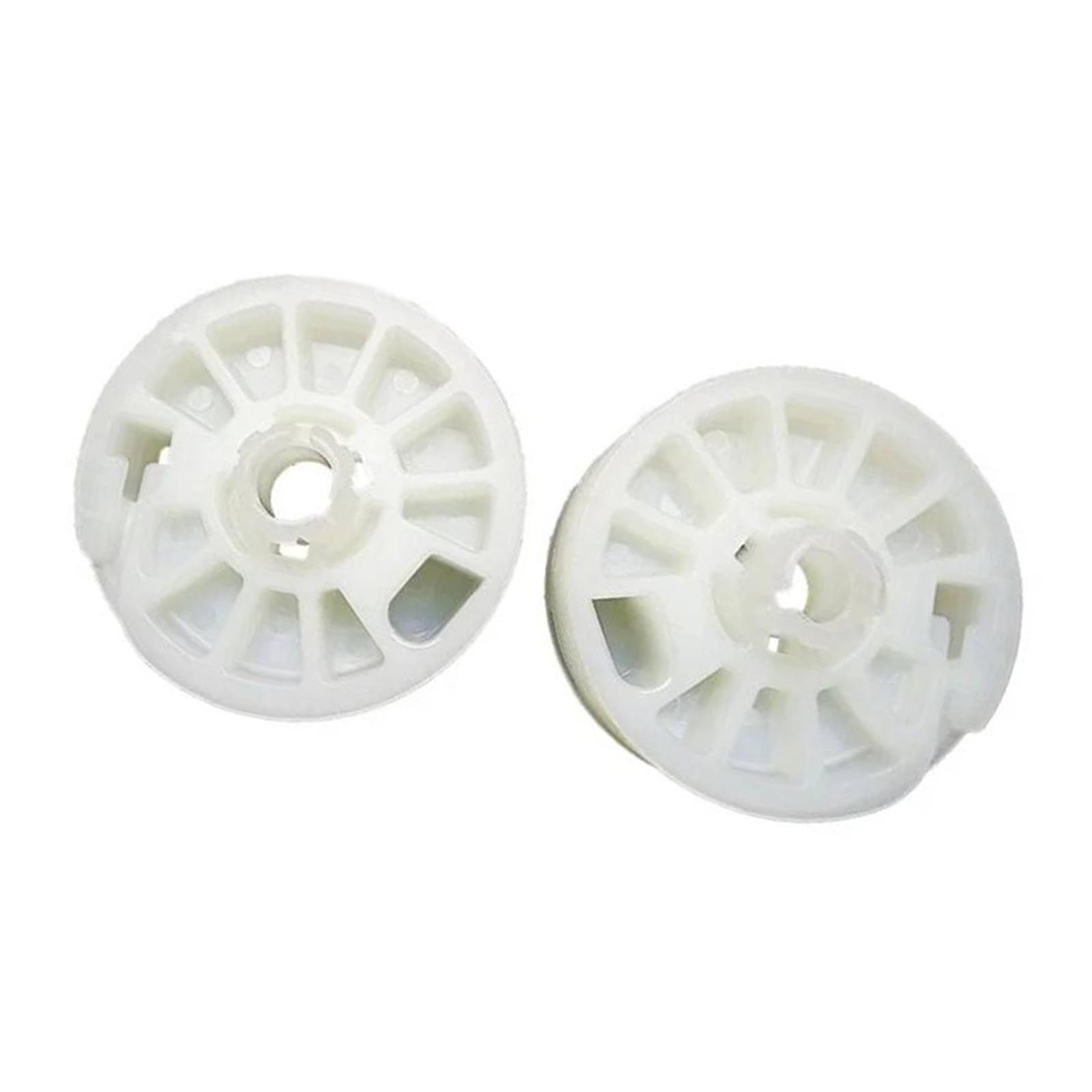 Magideal - 2X Engranaje De Tambor De Regulador De Ventana, Carrete De Piñón, Engranajes De Carrete 82483D3000, Accesorios De Repuesto Profesionales De Alto Rendi