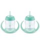 thumbnail image 1 of Pajita NUK Learner para niños pequeños, 150 ml, paquete de 2, 8 m o más, verde, 1 of 3