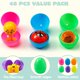 thumbnail image 3 of Huevos de Pascua JOYIN, 48 unidades, con juguetes en el interior, para niños y niñas, 3 of 7
