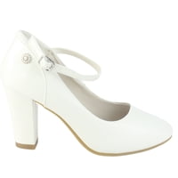 Zapato Chalada Mujer Cobna-2 Blanco Formal