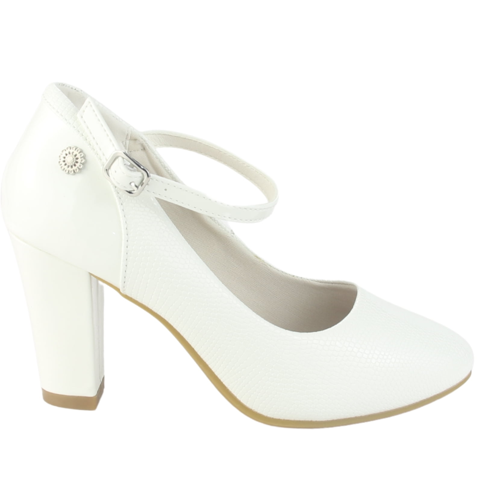 Zapato Chalada Mujer Cobna-2 Blanco Formal