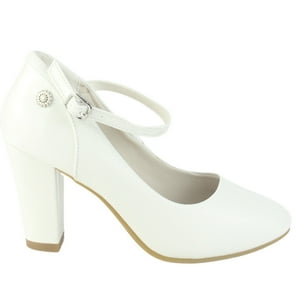 Zapato Chalada Mujer Cobna-2 Blanco Formal