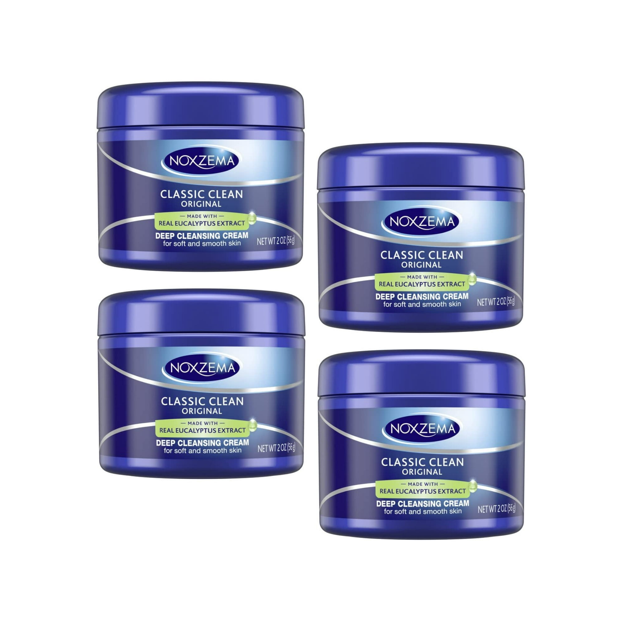 Crema Limpiadora Noxzema The Original, 60 Ml, Paquete De 4